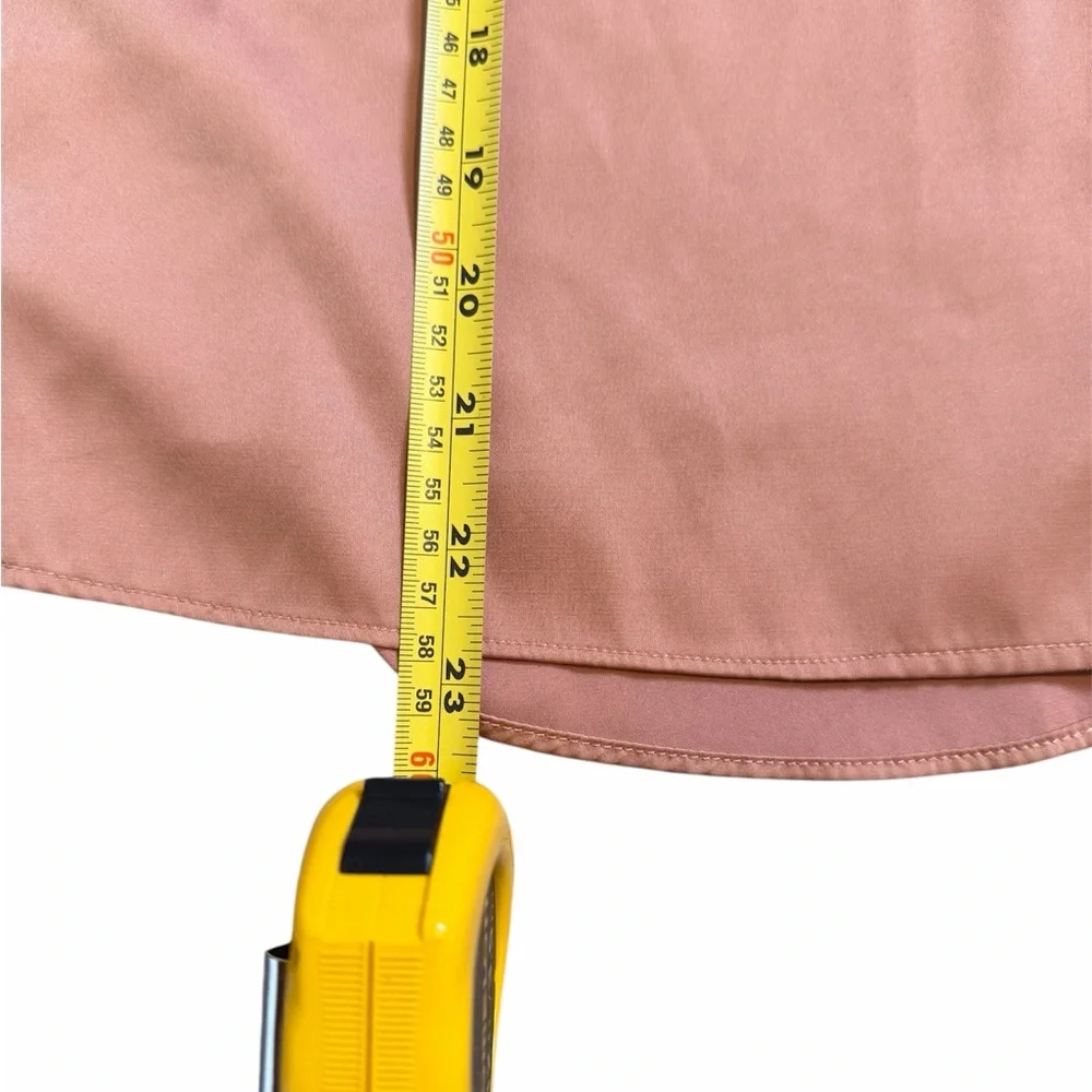 RACHEL Rachel Roy Sleeveless Button-Front Blouse in Dusty Rose - Picture 7 of 9
